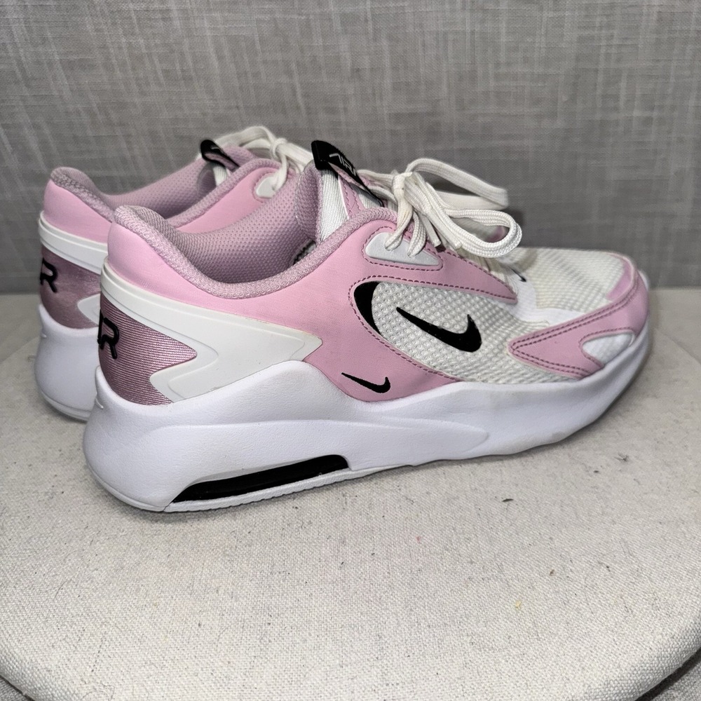 Nike Air Max Bolt Women 8.5 Pink White CU4152-103 Sneakers Athleisure Barbiecore - Picture 8 of 10